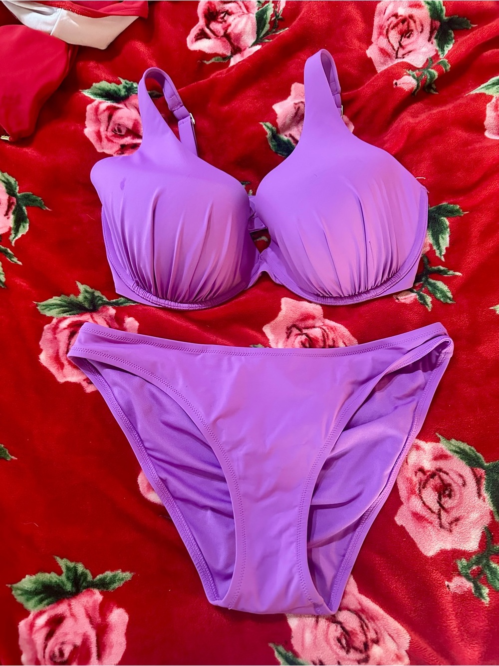 Victoria's Secret Lavender Underwire Bikini Set